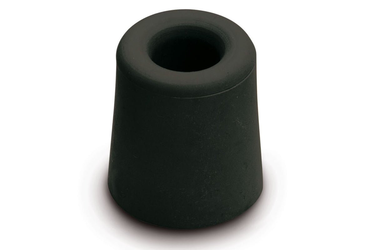 Dulimex DX deurbuffer Ø30x24mm zwart rubber – vooraanzicht
