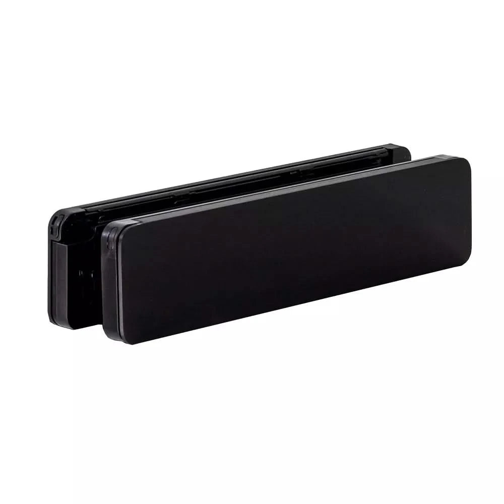 Homebox brievenbus zwart RAL 9005 / zwart RAL 9005 – vooraanzicht