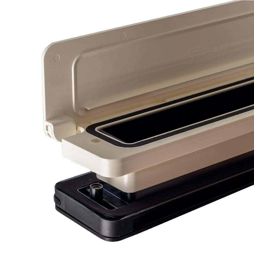 Homebox brievenbus zwart RAL 9005 / crèmewit RAL 9001 – productdetail