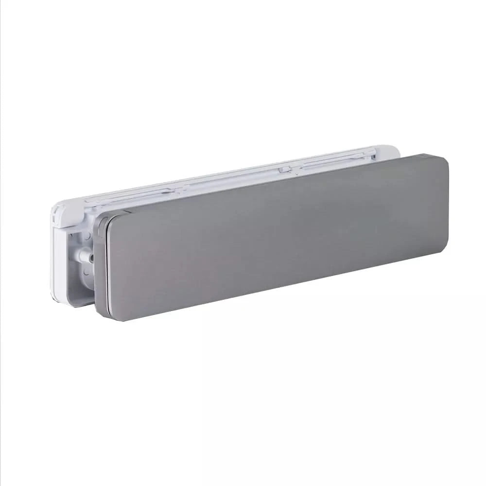 Homebox brievenbus aluinox / wit RAL 9010 – vooraanzicht