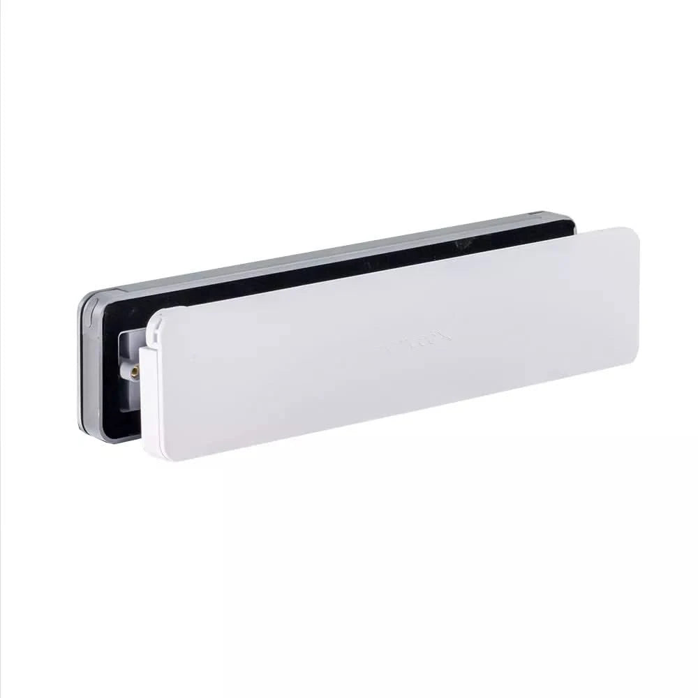 Homebox brievenbus aluinox / wit RAL 9010 – productfoto