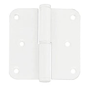 HDD paumelle wit 80x80 mm – vooraanzicht