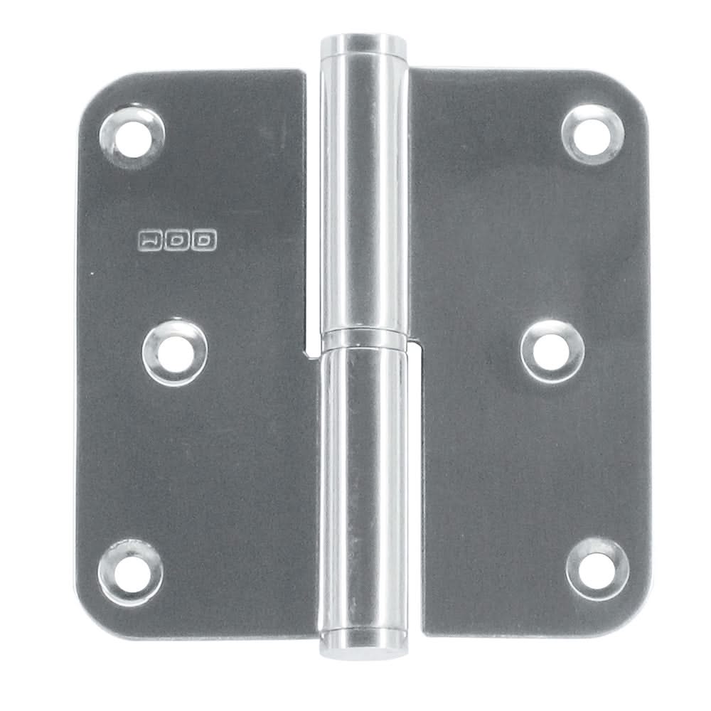 HDD paumelle 80x80x2,5 mm chroom detail