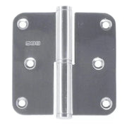 HDD paumelle 80x80x2,5 mm chroom vooraanzicht