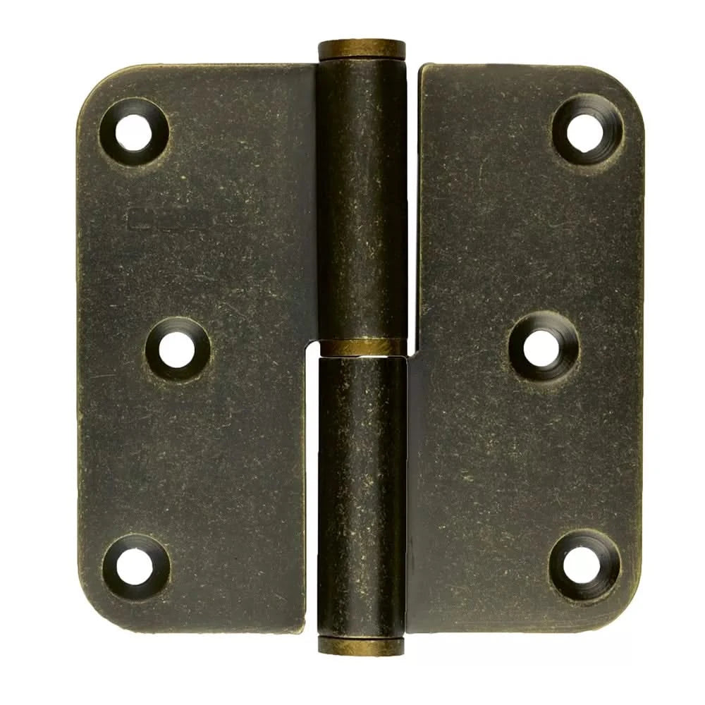 HDD paumelle 80x80x2,5 old brass vaas – vooraanzicht