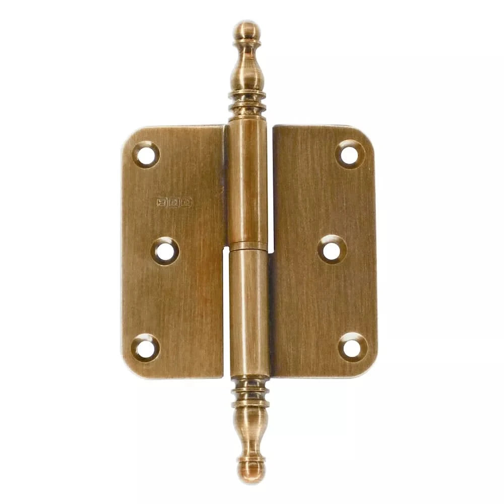 HDD paumelle 80x80x2,5 brons vaas – vooraanzicht