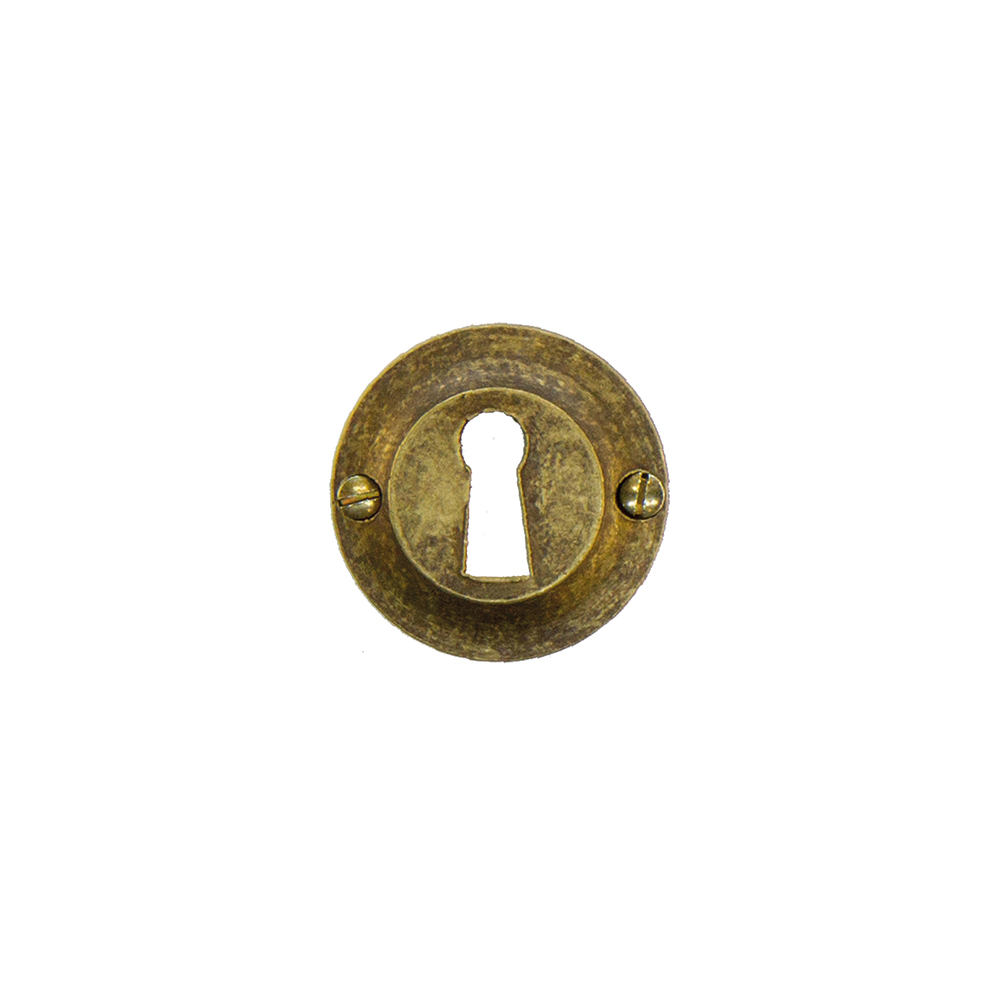 HDD Pro sleutelrozet rond old yellow vooraanzicht