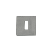 HDD Pro Sleutelplaatje Square 53 mm Inox Look inox-look sleutelrozet vooraanzicht
