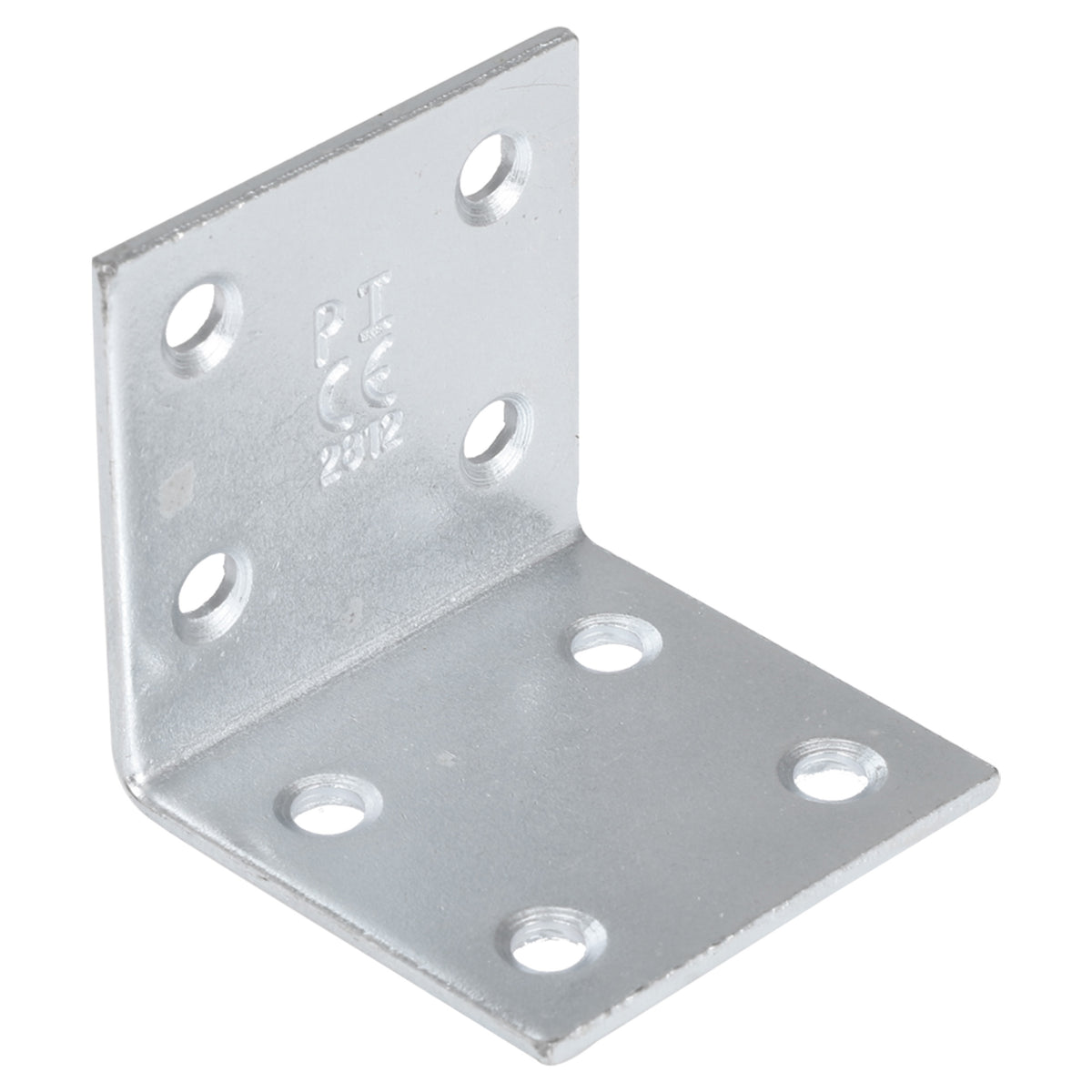 Starx L-steun zonder schroef 40x40 mm verzinkt (per 6) – vooraanzicht