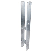 Starx H-paalhouder voor paal 9x9 cm – vooraanzicht