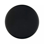 HDD Pro blind rozet rond 45 mm Magda Zwart vooraanzicht