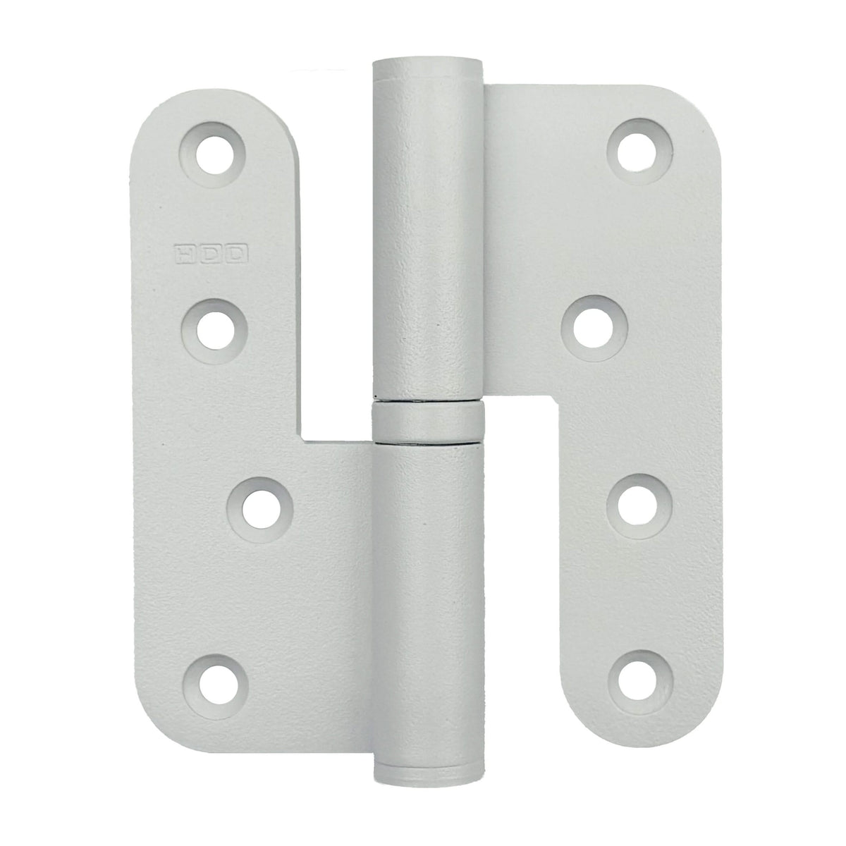 HDD paumelle 100x88 wit structuur vooraanzicht