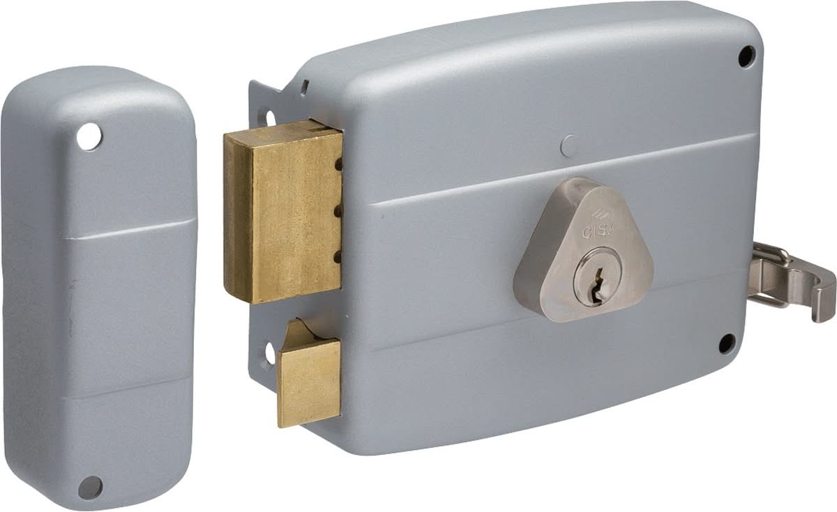 Cisa oplegslot 50320-60 zilver - detailfoto