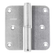 HDD paumelle 76x76x2,5 mm zilver - vooraanzicht