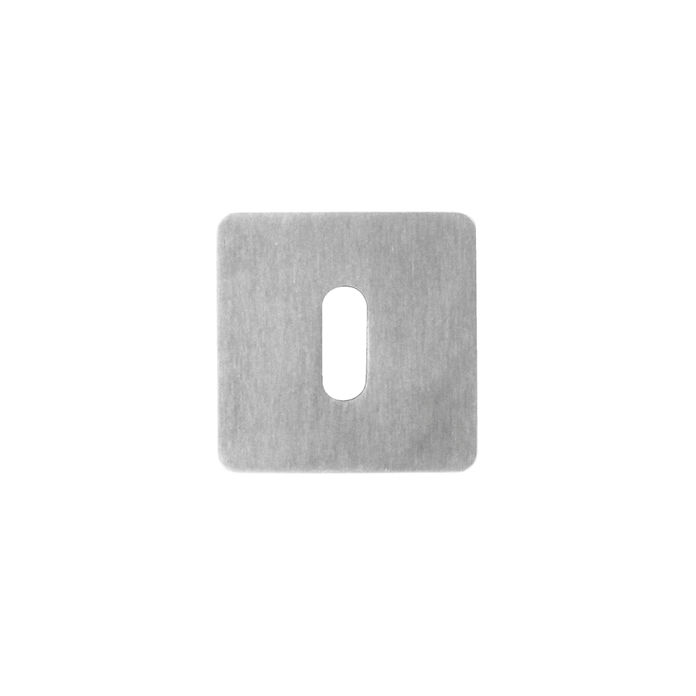 HDD Pro Sleutelplaatje Rondi Inox Plus inox geborsteld sleutelrozet vooraanzicht