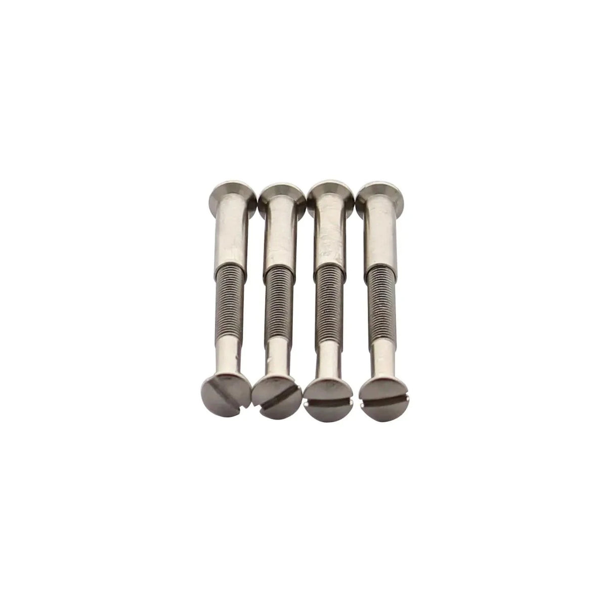 Intersteel patentbouten M4 x 38 mm met hulzen staal vernikkeld – vooraanzicht