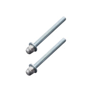 HDD Pro bevestigingsset M10 trekker met dopmoer inox look – vooraanzicht