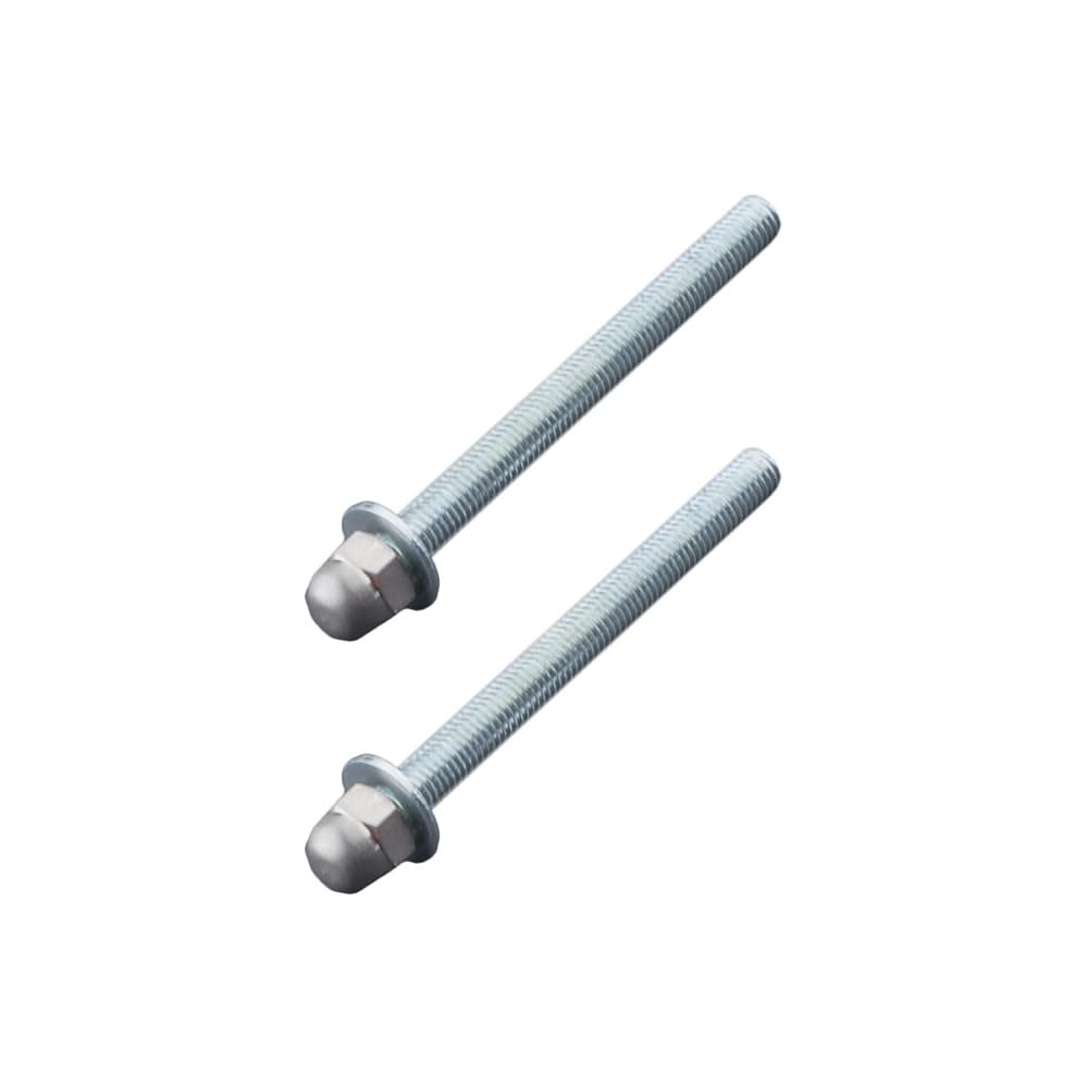 HDD Pro bevestigingsset M10 trekker met dopmoer inox look – vooraanzicht