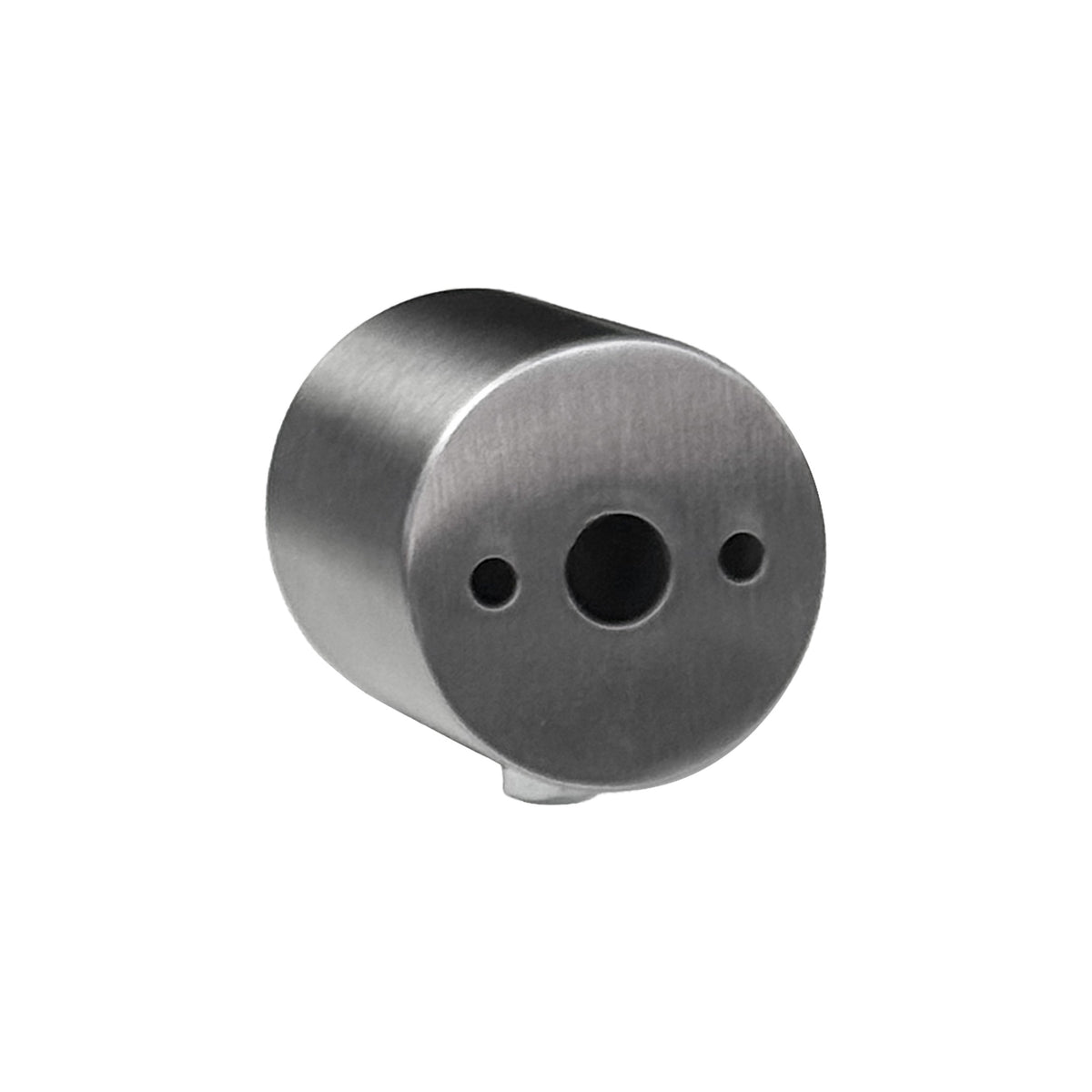 HDD Pro leuninghouder buissteun inox plus geborsteld vooraanzicht