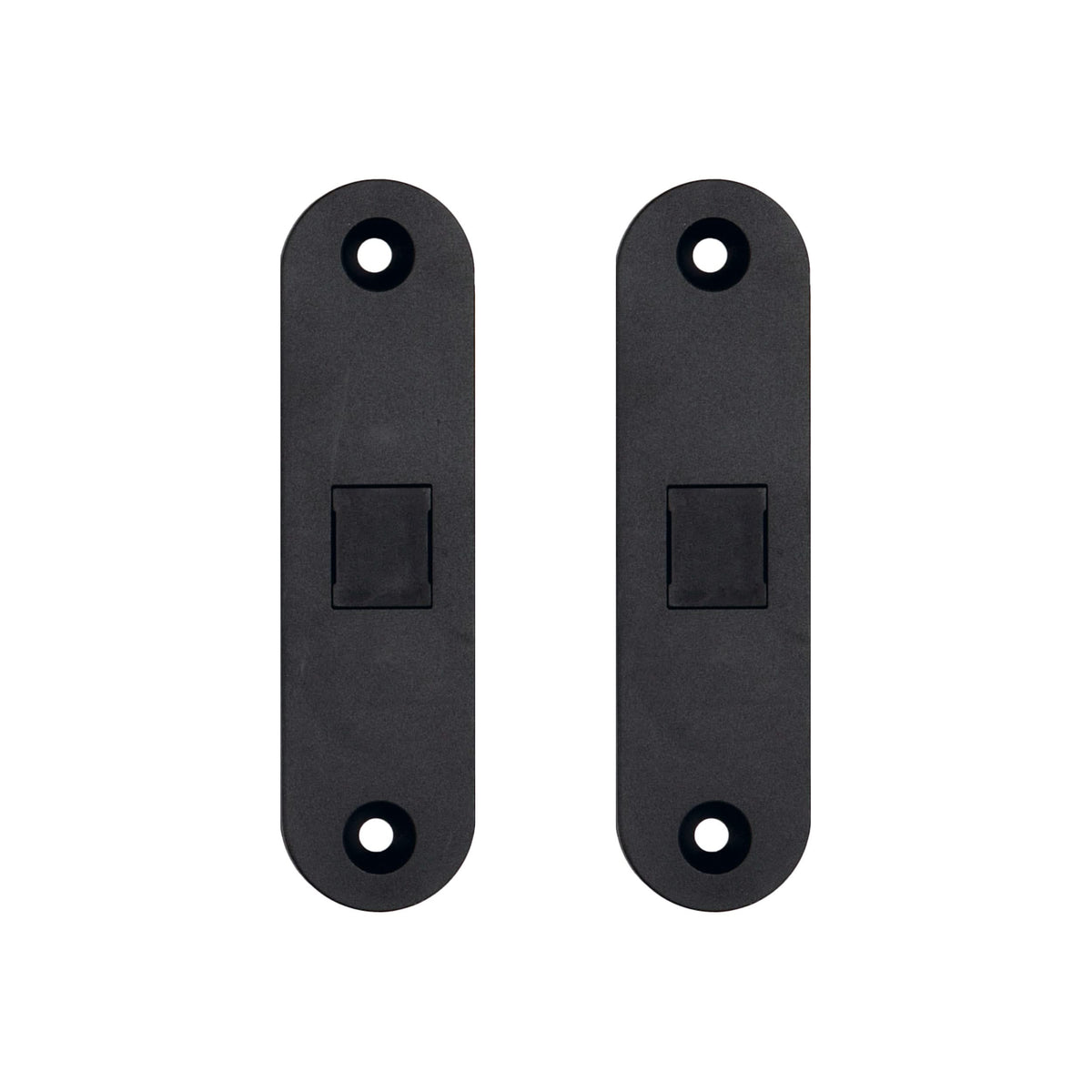 AGB Contact magneetsluiting mat zwart per set, vooraanzicht