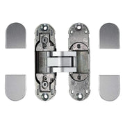 HDD Pro onzichtbare scharnier Eclipse 2.2 in inox look, vooraanzicht
