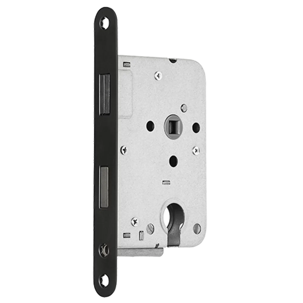 Mauer magneetslot 1545 dag- en nachtslot PC55 zwart - vooraanzicht