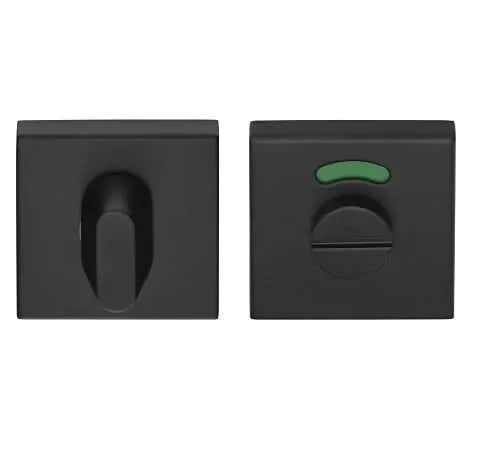 Formani Toiletgarnituur BASIC BSQWC53 mat zwart – vooraanzicht