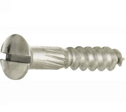 Artitec Mi Satori houtschroef 2,5 x 12 mm in glans nikkel, set van 4, vooraanzicht