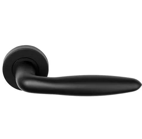 Formani achterdeurset LB2-19 kruk/kruk mat zwart SKG3 – detail