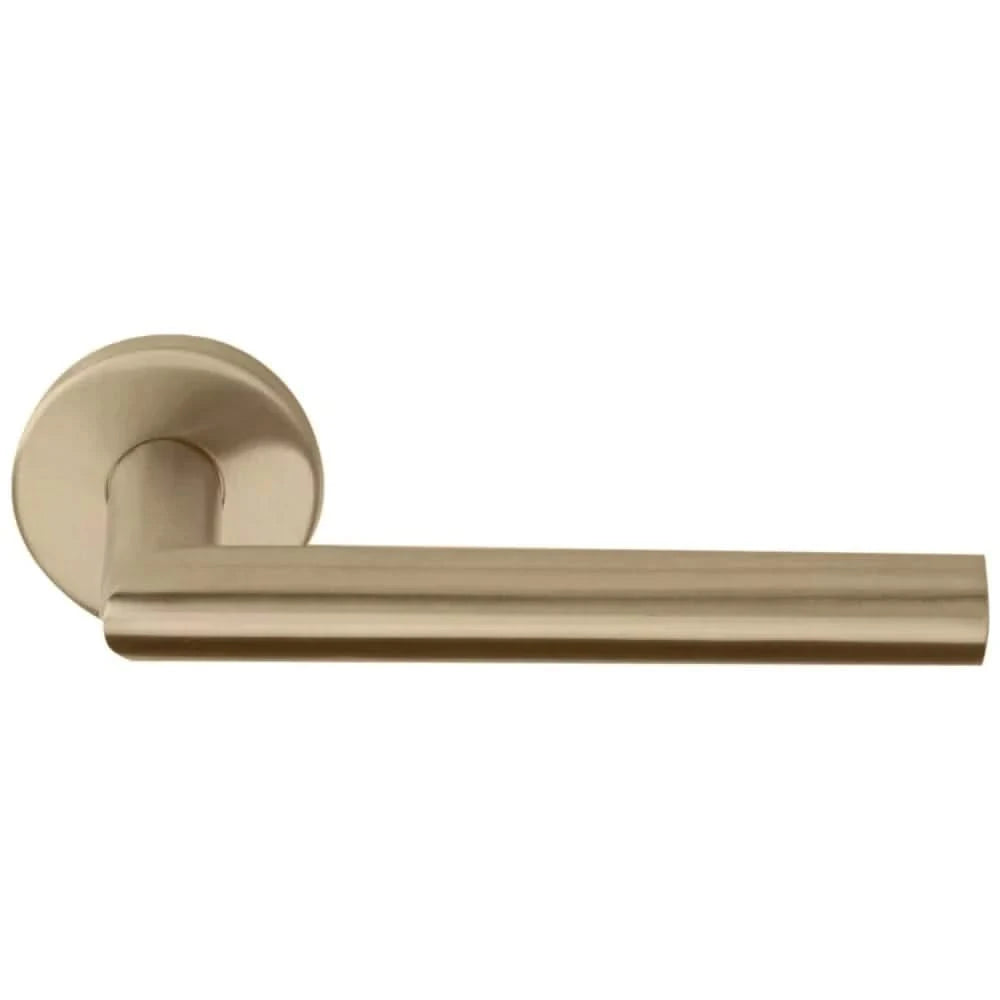 Formani voordeurset knop/kruk LB2-19 licht brons PVD SKG3 – detail