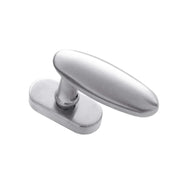 HDD Pro Olive raamkruk Inox Look – vooraanzicht