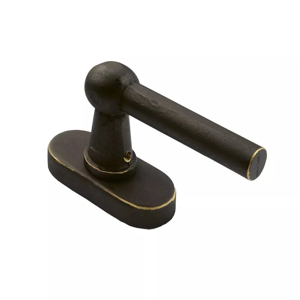 HDD Pro Petra raamkruk Old Brass – vooraanzicht