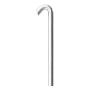 HDD Pro huisnummer rond 1 Inox Plus vooraanzicht