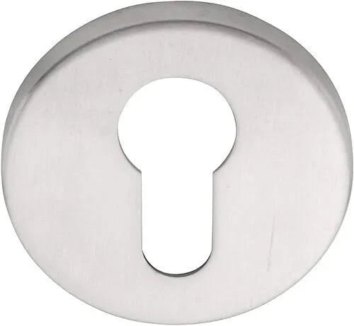 Formani cilinderplaatje BASIC LBY50 6 mm RVS mat – vooraanzicht