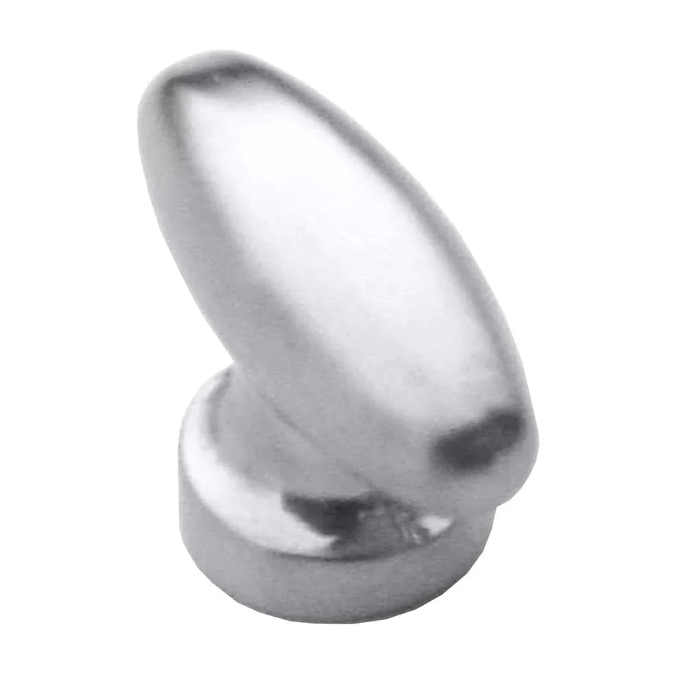 HDD Pro meubelknop Olive Inox Look inox look vooraanzicht