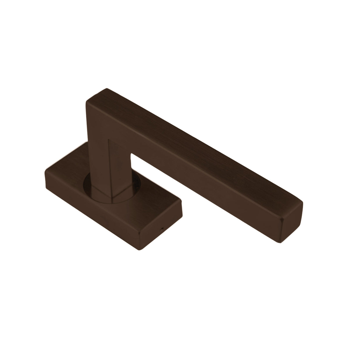 HDD Pro raamkruk Kubic Shape mat brons vooraanzicht