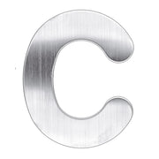HDD Pro Huisletter Plat C Inox Plus – vooraanzicht