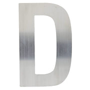 HDD Pro Huisletter Plat D Inox Plus – vooraanzicht
