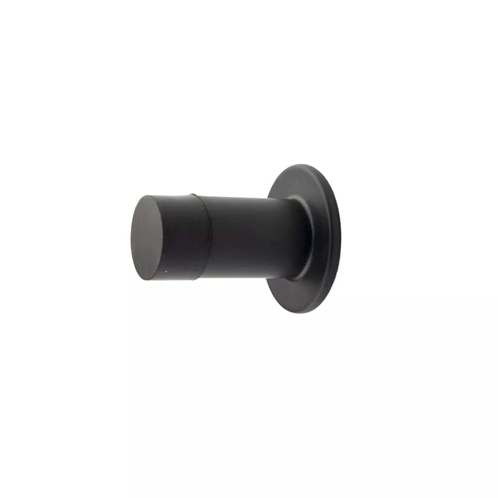 HDD Pro deurstop wandmontage 35 mm zwart – vooraanzicht