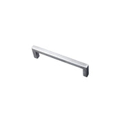 HDD Pro meubelgreep Cubica 128 mm Inox Plus vooraanzicht
