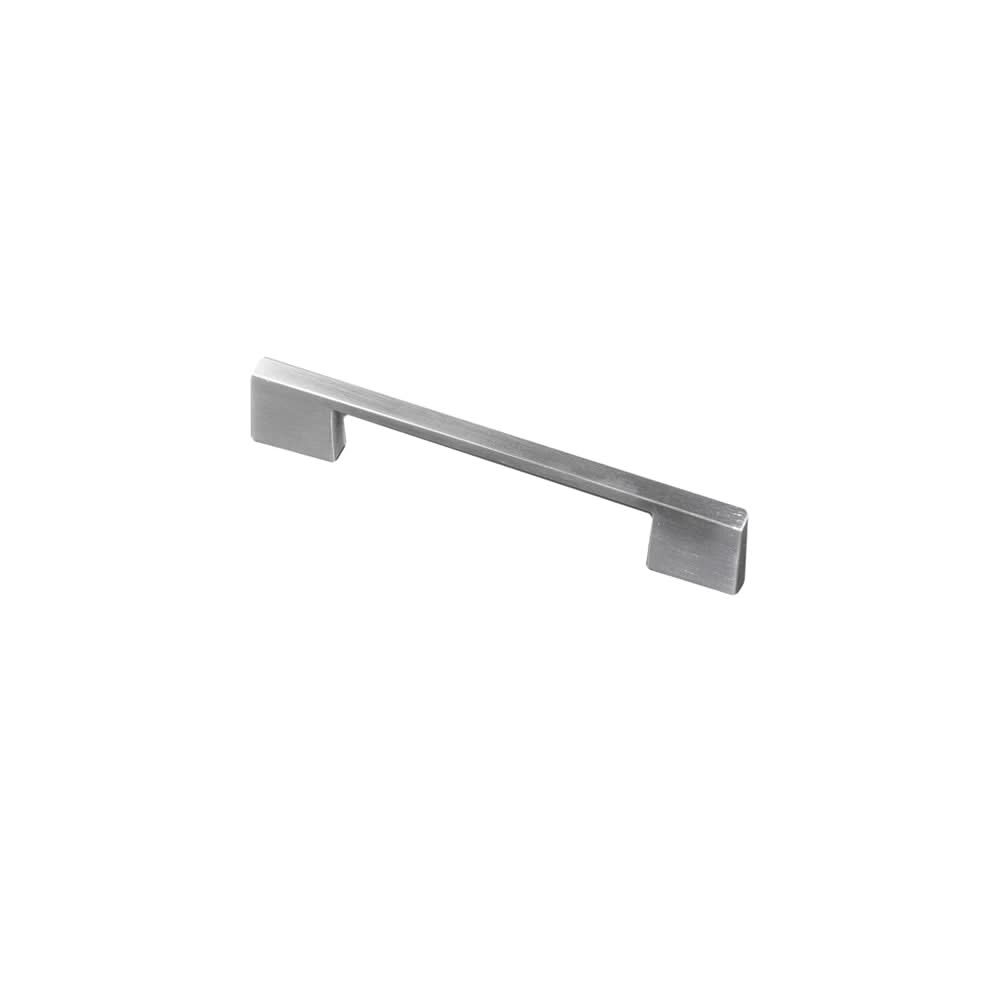 HDD Pro meubelgreep X-treme 128 mm Inox Look vooraanzicht