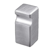 HDD Pro meubelknop Cubica Top 12 mm inox, vooraanzicht