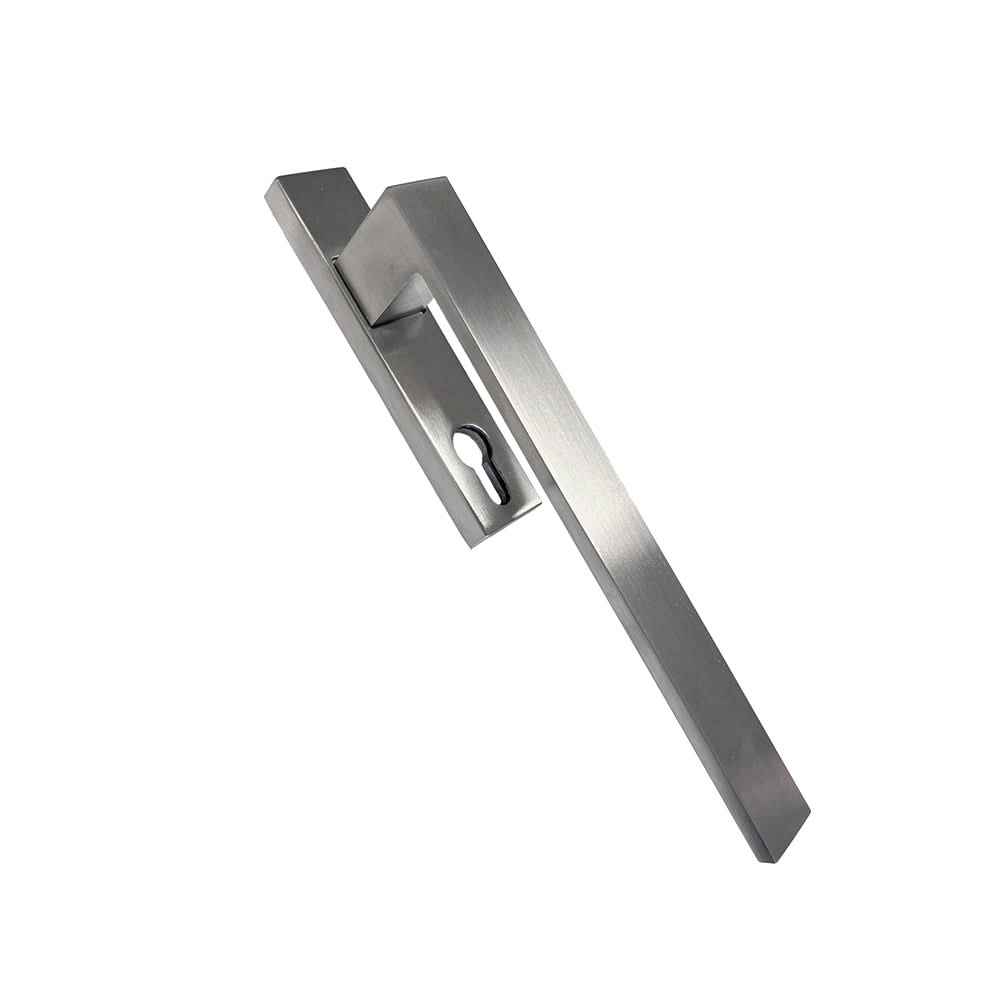 HDD Pro hefboomsysteem Cosmic inox look per paar cilinder vooraanzicht