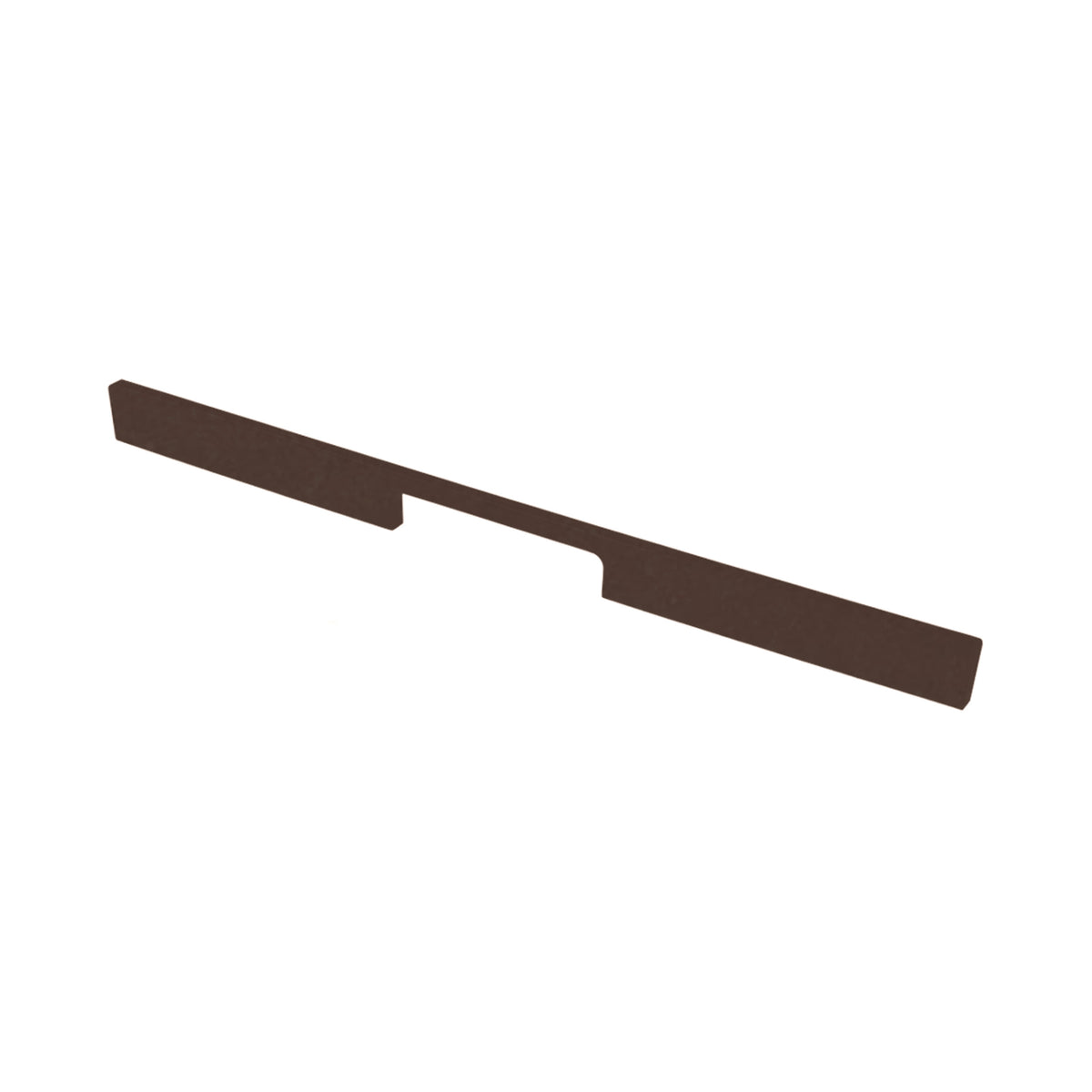 HDD Pro meubelgreep Square Long 400 mm mat brons – vooraanzicht