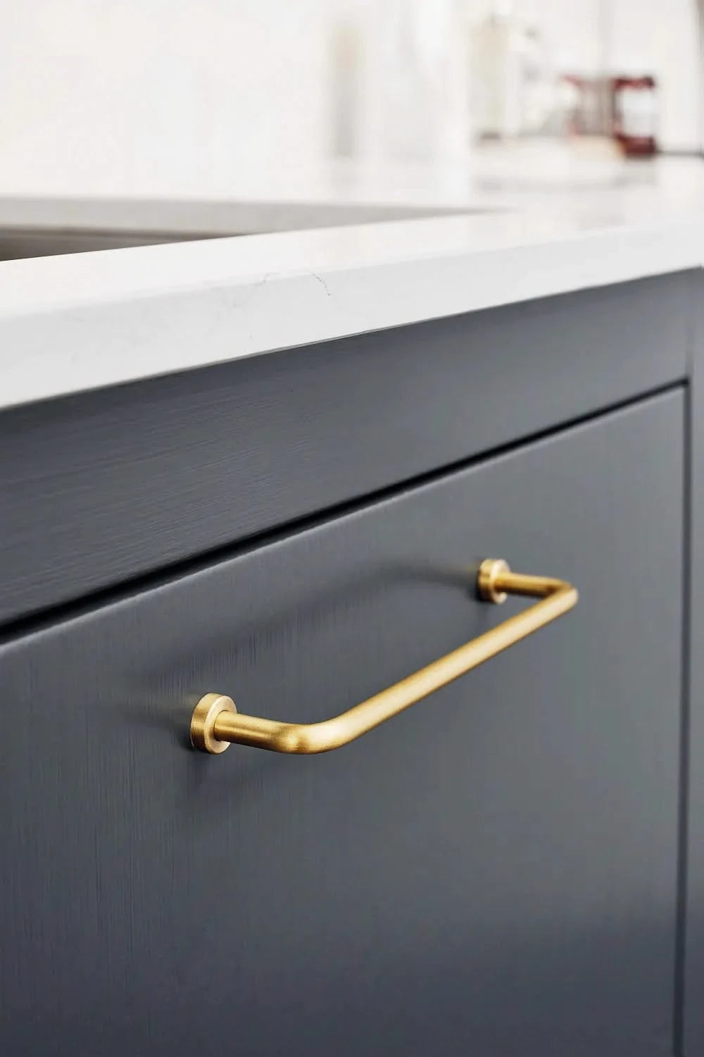 Furnipart Lounge greep gepolijst messing sfeerbeeld