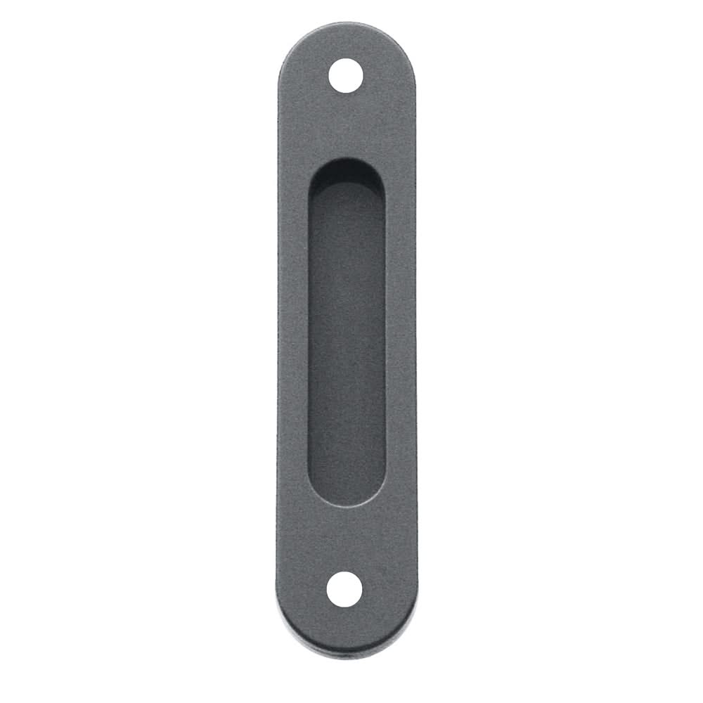 HDD Pro schuifdeurkom Panda donkergrijs, vooraanzicht