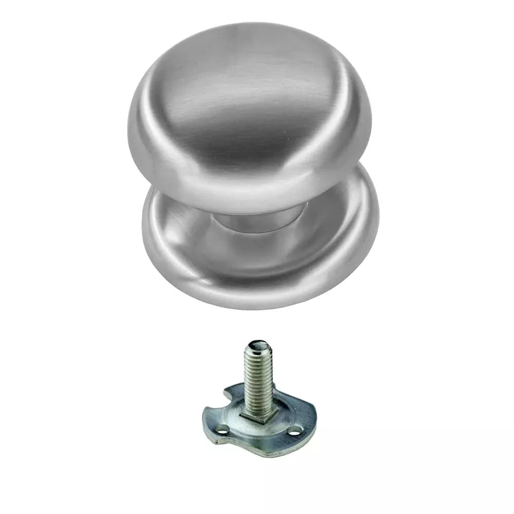 HDD Pro voordeurknop Top 805 inox look, vooraanzicht