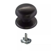 HDD Pro Voordeurknop Top 804 Gunmetal 64mm – vooraanzicht