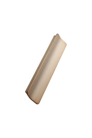 Furnipart Leaf greep geborsteld messing - vooraanzicht