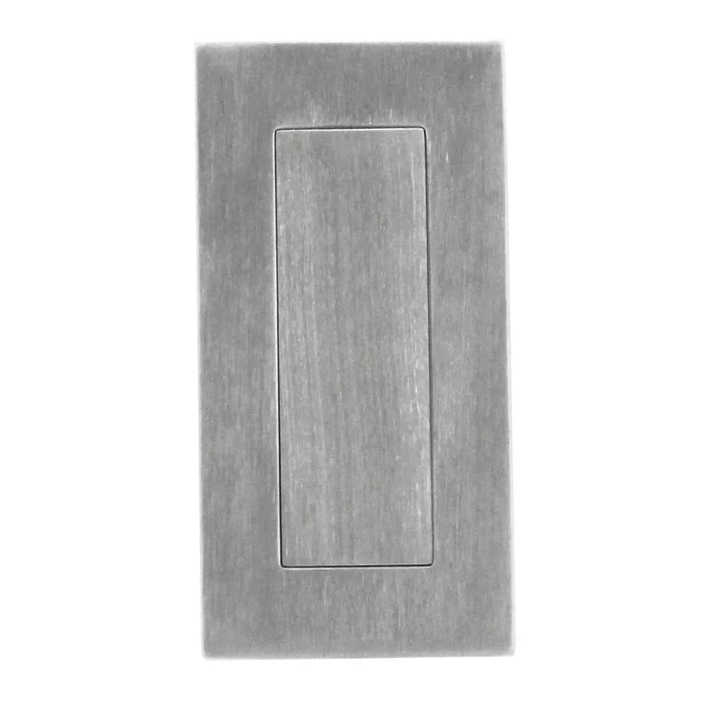 HDD Pro schuifdeurkom Closed inox plus – vooraanzicht